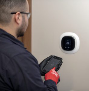 Smart building service technician